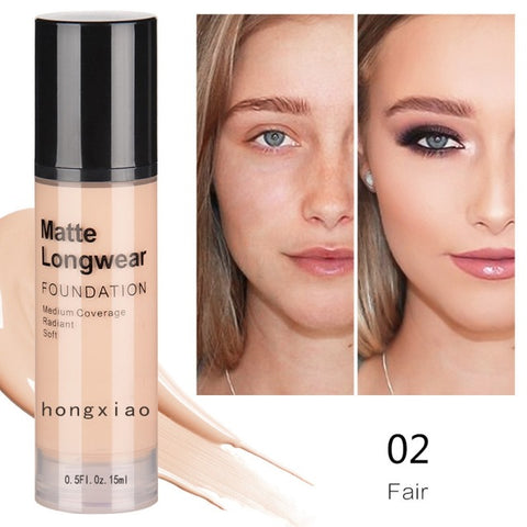 Matte Liquid Foundation Moisturizing Hide Pores Cover Freckles Scars For Skin Tone Makeup Foundation Face Makeup