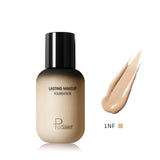pudaier 40ml professional concealing foundation makeup matte tonal base Liquid cosmetics foundation cream for face full coverage