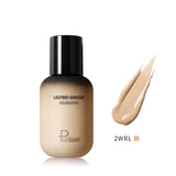 pudaier 40ml professional concealing foundation makeup matte tonal base Liquid cosmetics foundation cream for face full coverage