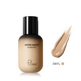 pudaier 40ml professional concealing foundation makeup matte tonal base Liquid cosmetics foundation cream for face full coverage