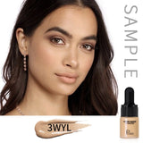 Pudaier 40color Face Foundation Makeup Trial Pack Liquid Foundation Cream Matte Foundation Base Face Concealer Cosmetic Dropship