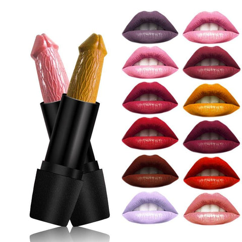 Penis Shape Matte Lipstick