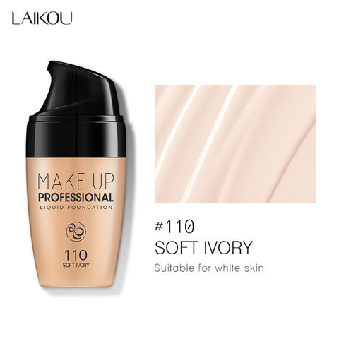 Makeup Base Face Liquid Foundation BB Cream Concealer Moisturizer Oil-control Whitening Waterproof Liquid Foundation Maquiagem