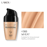 Makeup Base Face Liquid Foundation BB Cream Concealer Moisturizer Oil-control Whitening Waterproof Liquid Foundation Maquiagem