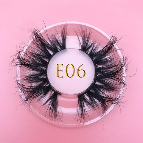 25mm Faux 100% Handmade Natural Thick Eye lashes