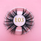 25mm Faux 100% Handmade Natural Thick Eye lashes