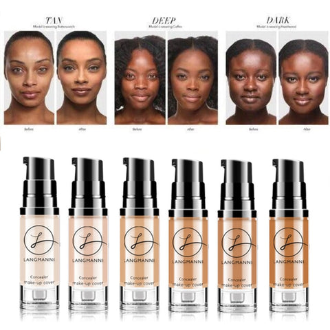 Full Coverage Waterproof Liquid Foundation