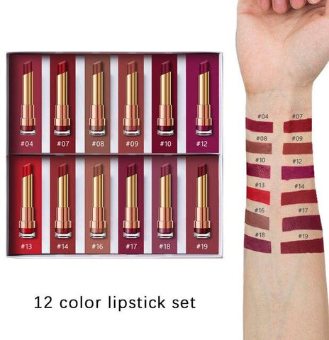 Cellacity Matte Lipstick Set 12/lot