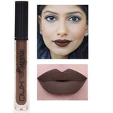 New Brand Makeup Lipstick Matte Lipstick Brown Nude Chocolate Color Liquid Lipstick quality Lip Gloss Matte Batom nyxd Lip Tint