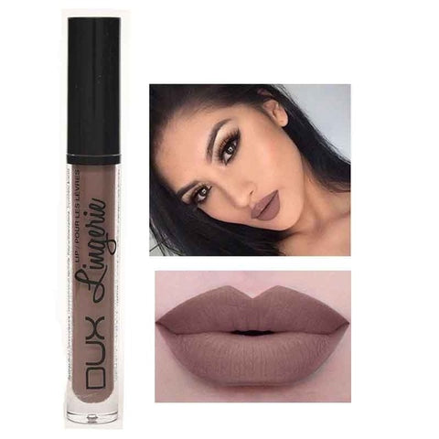 New Brand Makeup Lipstick Matte Lipstick Brown Nude Chocolate Color Liquid Lipstick quality Lip Gloss Matte Batom nyxd Lip Tint