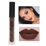New Brand Makeup Lipstick Matte Lipstick Brown Nude Chocolate Color Liquid Lipstick quality Lip Gloss Matte Batom nyxd Lip Tint