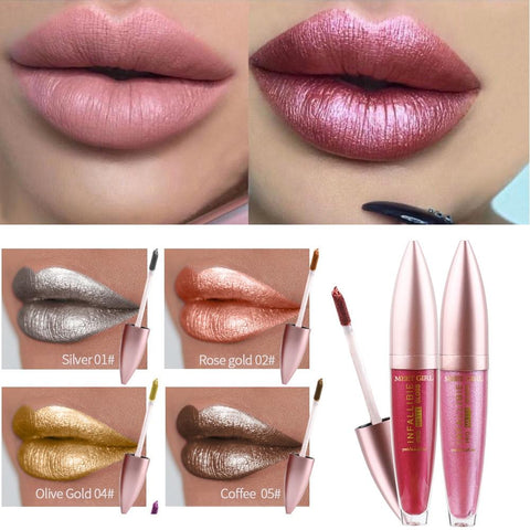 New High Gloss Lip Gloss 12 Color Non-stick Cup Lasting Beauty Liquid Lipstick Girl Easy To Wear Velvet Lip Glaze Makeup TSLM2