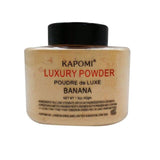 Women Banana  Matte Face Smooth Loose Powder Whitening Oil Control Luxury Face Powder Foundation Beauty Makeup Long Lasting