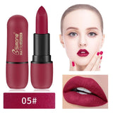 Matte Lipstick Cosmetic Waterproof Long Lasting Pigment Velvet Sexy Lip Non-stick cup does not fade Lipstick new 2019 TSLM1