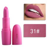 Miss Rose Matte Lipstick Batom Mate Makeup Waterproof Sexy Red Lip Tint Mate Long Lasting Nude Pigment Vitamin Velvet Lip Stick