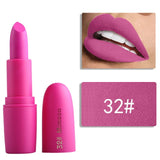 Miss Rose Matte Lipstick Batom Mate Makeup Waterproof Sexy Red Lip Tint Mate Long Lasting Nude Pigment Vitamin Velvet Lip Stick