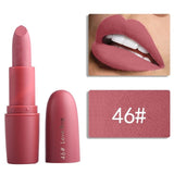 Miss Rose Matte Lipstick Batom Mate Makeup Waterproof Sexy Red Lip Tint Mate Long Lasting Nude Pigment Vitamin Velvet Lip Stick