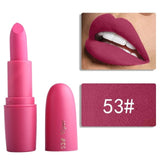 Miss Rose Matte Lipstick Batom Mate Makeup Waterproof Sexy Red Lip Tint Mate Long Lasting Nude Pigment Vitamin Velvet Lip Stick