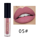 Moisturizing Matte Lip Gloss Nude Lipstick Waterproof Lasting Lipstick Lip Tint Easy To Wear Liquid Makeup 12 Colors