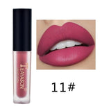 Moisturizing Matte Lip Gloss Nude Lipstick Waterproof Lasting Lipstick Lip Tint Easy To Wear Liquid Makeup 12 Colors