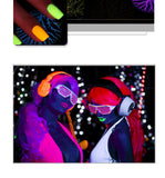 12 Colors/Set Loose Powder Eye Shadow Dust Festival Pigment Neon Fluorescence Eye shadow Pigment Not Luminous