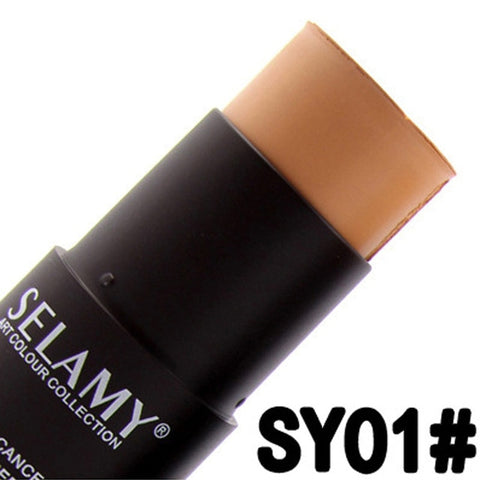 Whitening Liquid Foundation Face Natural Full Cover Contour Face Concealer Stick Base Primer Moisturizer Hide lemish Bronzer