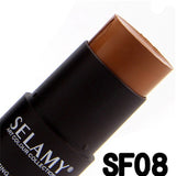 Whitening Liquid Foundation Face Natural Full Cover Contour Face Concealer Stick Base Primer Moisturizer Hide lemish Bronzer