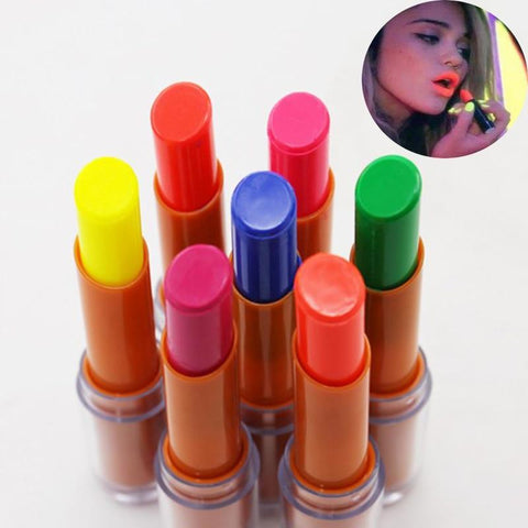 Batom Luminous Glow In The Dark Lip Stick/Gloss