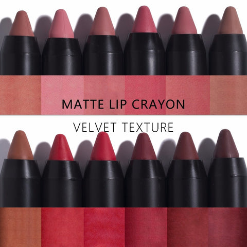 Matte Lipstick Waterproof Nude Velvet