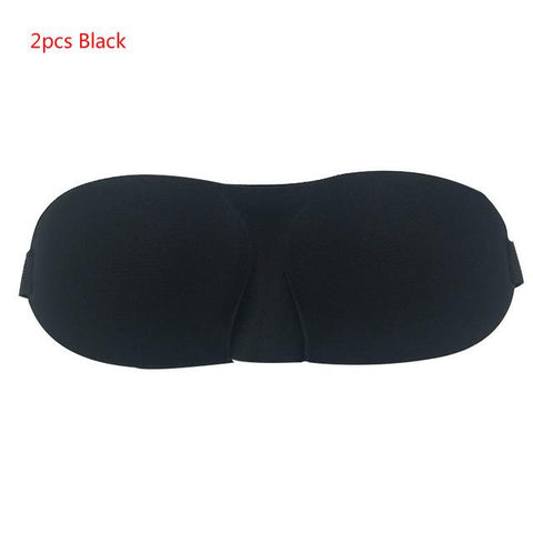 3D Sleeping mask Travel Rest Aid Eye Sleep Mask Cover Eye Patch Sleeping Mask Case Blindfold Eye Mask Eyeshade Massager